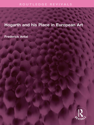cover image of Hogarth and his Place in European Art